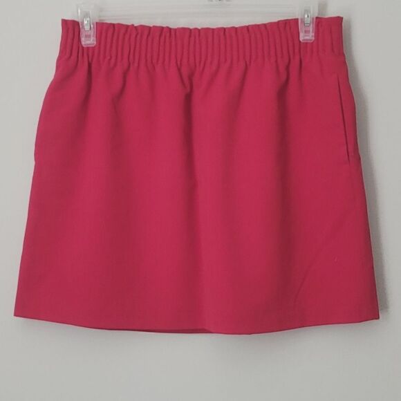 J.Crew Mercantile Sidewalk Skirt in Pinkish Red Size 12 - Picture 1 of 9